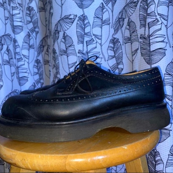 Dr. Martens black wingtip brogue 8502/51 - Picture 1 of 4